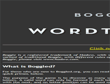 Tablet Screenshot of boggled.org